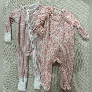 2 Caden Lane Cheetah & Unicorn Bamboo Sleepers